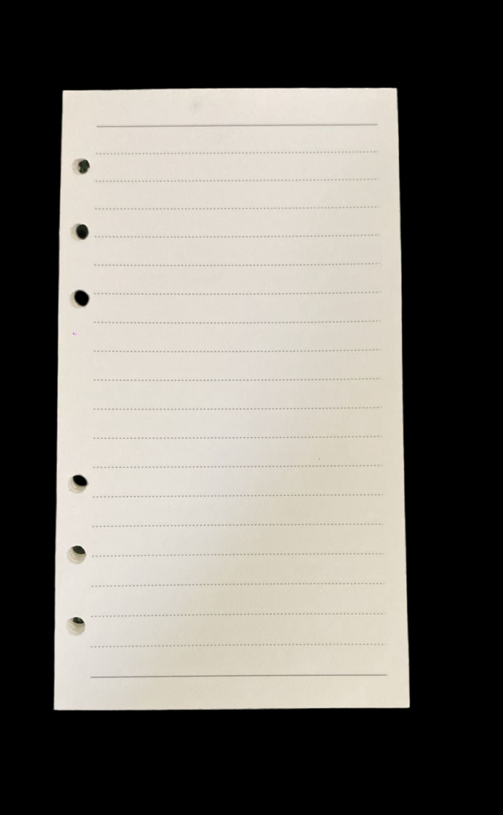 A6 Diary Pages