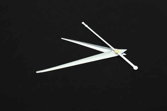 Plain Silver Hands / Clock Needles