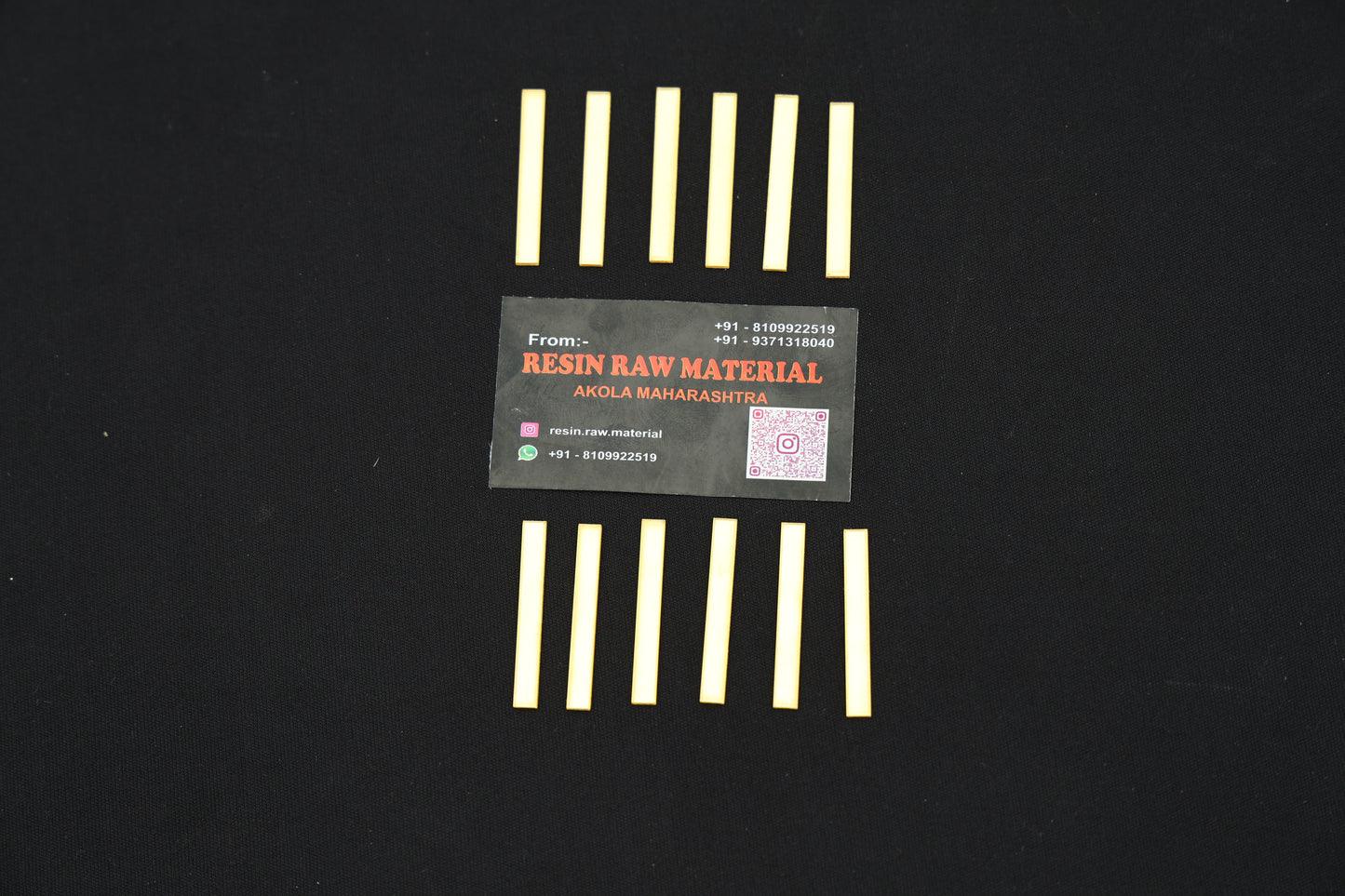 1' Set of 12 Stick Number (Golden)