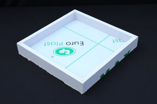 8x8 White Varmala Frame