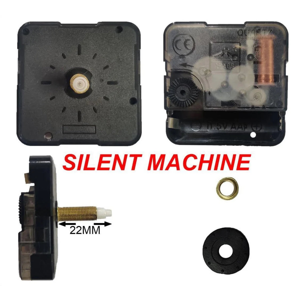 22mm silent Clock machine