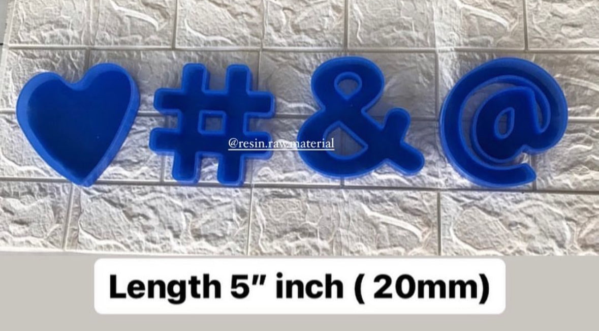 4in1 hashtag mould