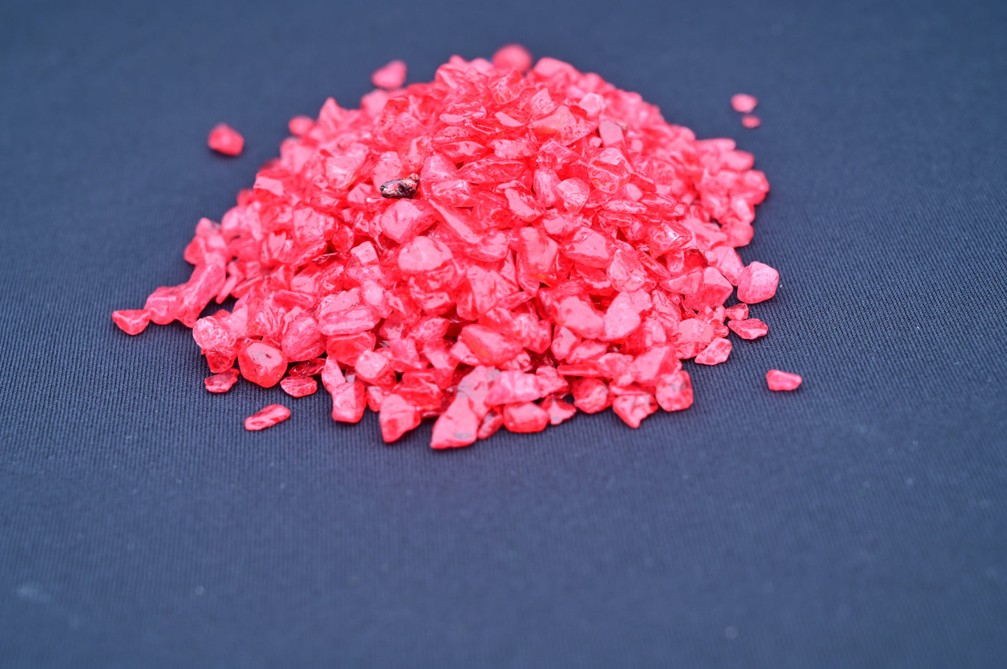 Red stones