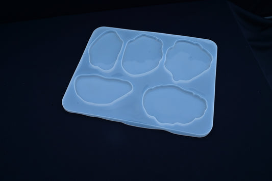 5 in 1 coaster mould