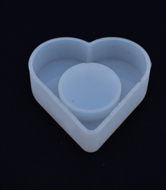 Heart T light mould