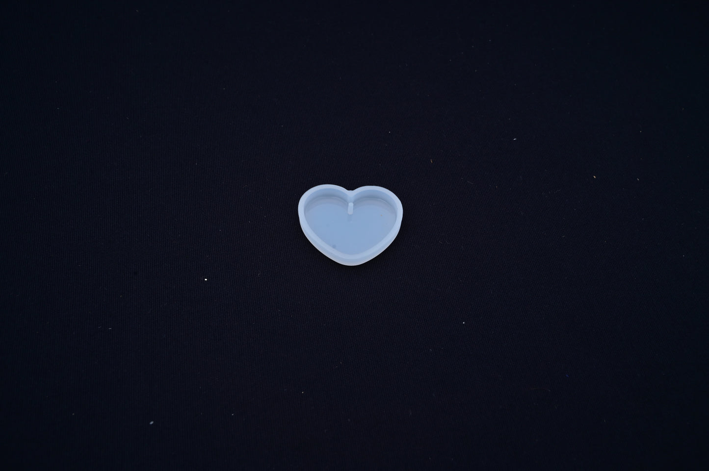 1”heart hole keychain mould