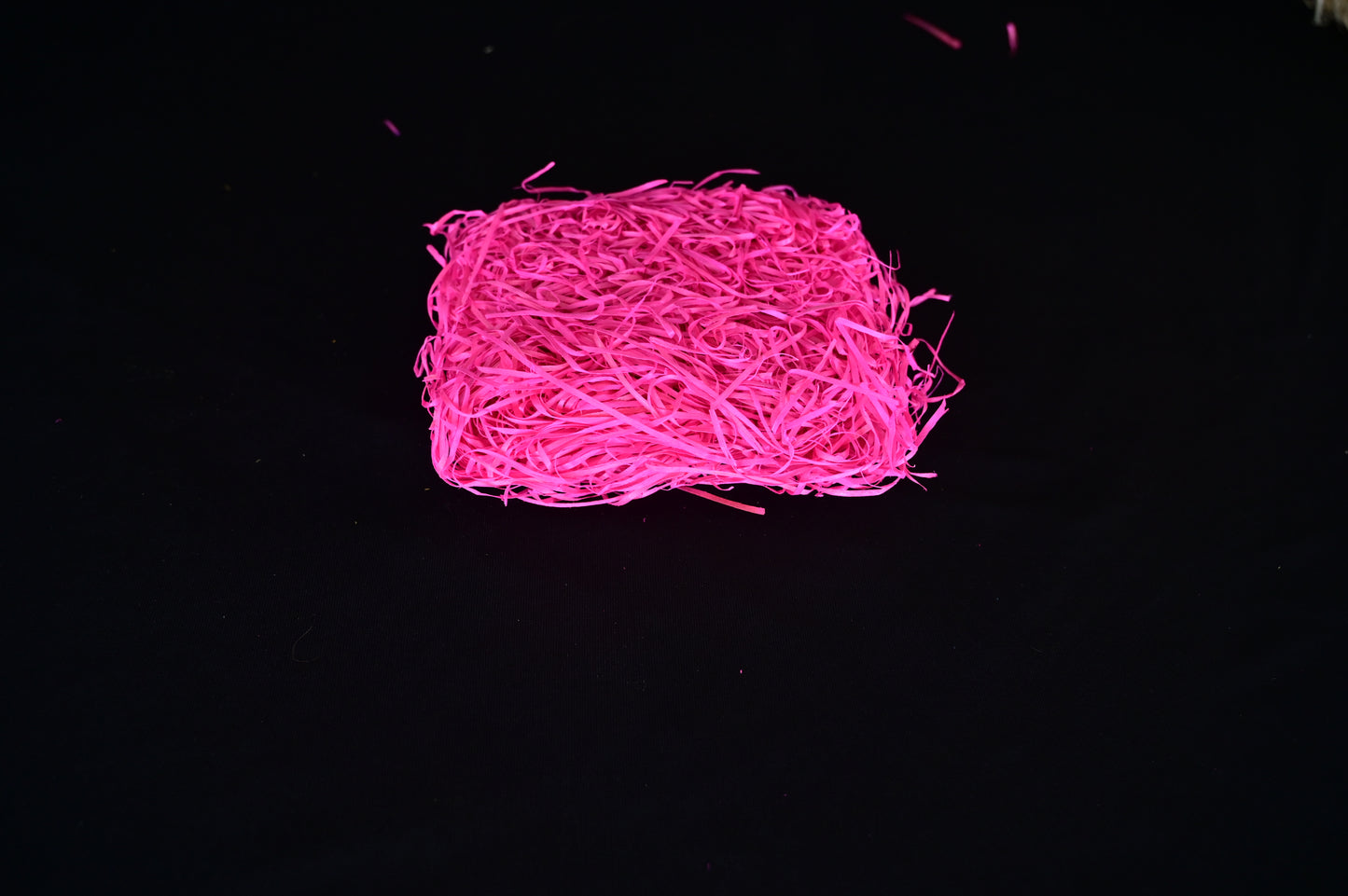 Pink paper shreds