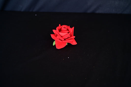 Velvet red rose