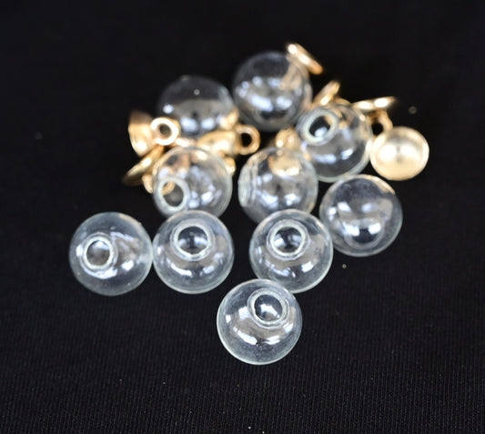 Round Mini glass Bottle