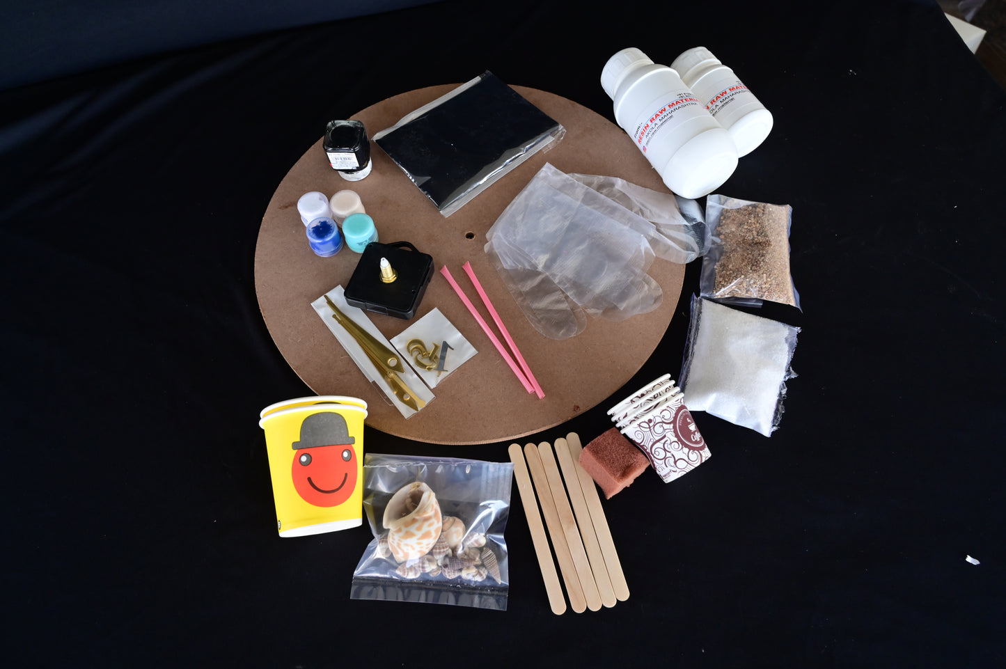 Ocean Pour Clock Kit