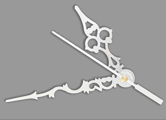 Designer Silver hands / Clock Needles