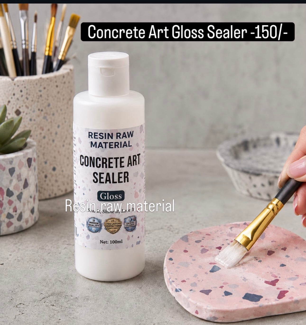 CONCRETE ART SEALER GLOSS (100gms)
