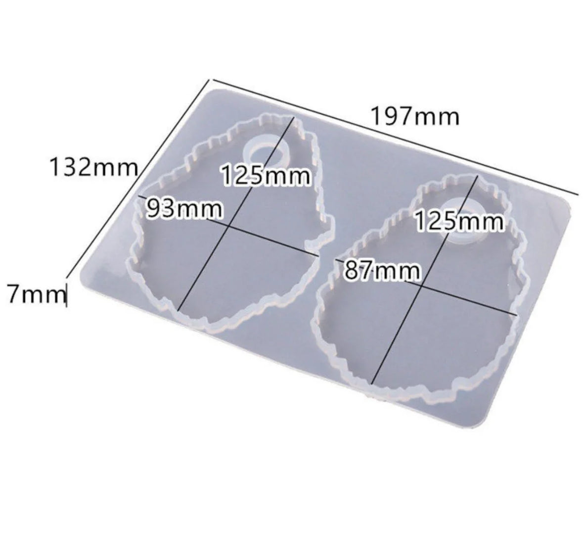 Agate palette Mould