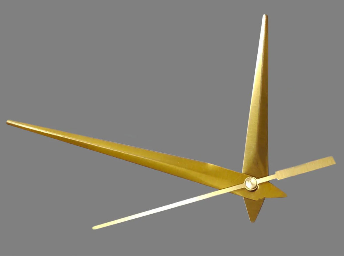 Plain Golden Hands / Clock Needles