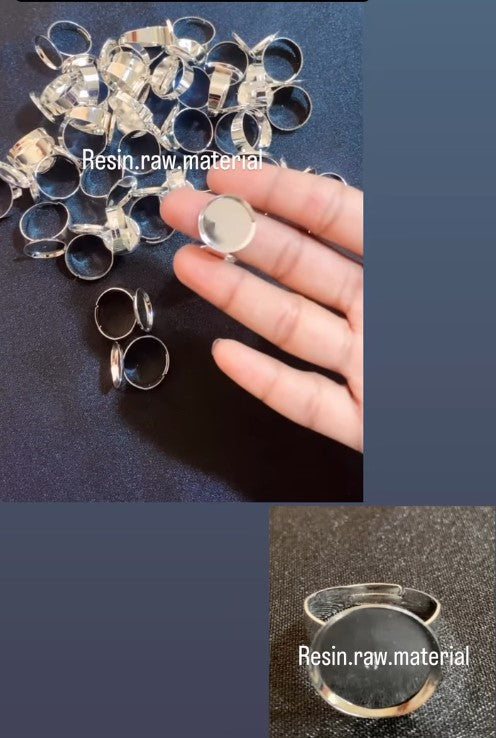 Silver Heavy Finger Ring