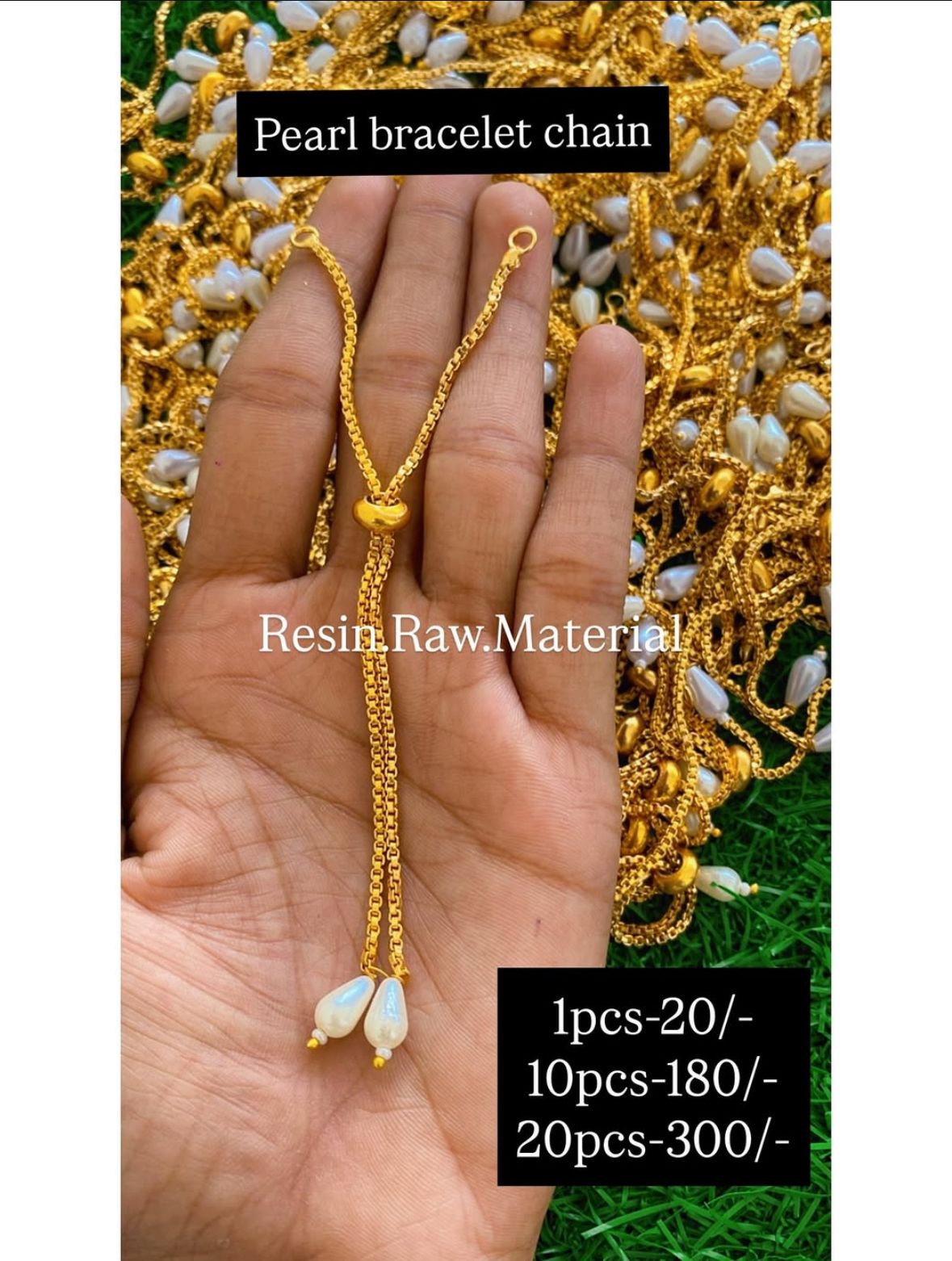 Golden Pearl Bracelet