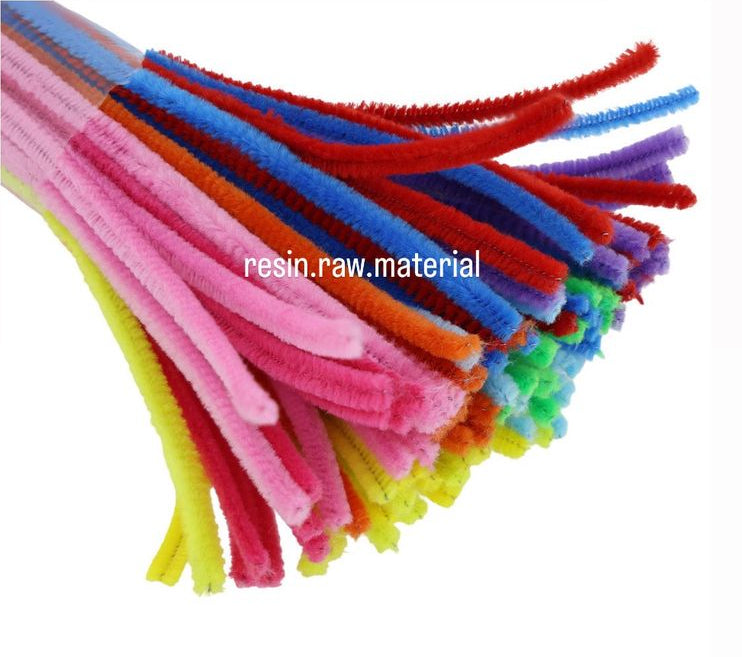 Multicolour pipe cleaner