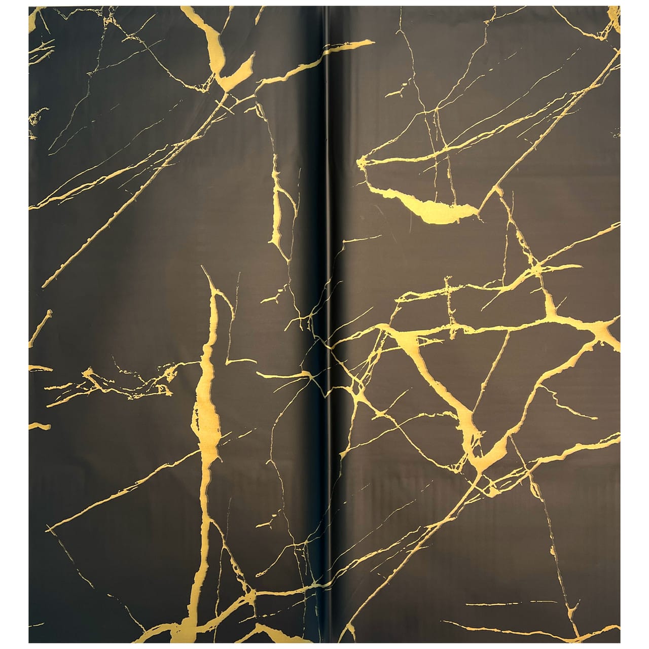 Black marble wrapping paper