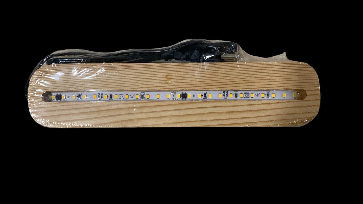 8" Pinewood led base