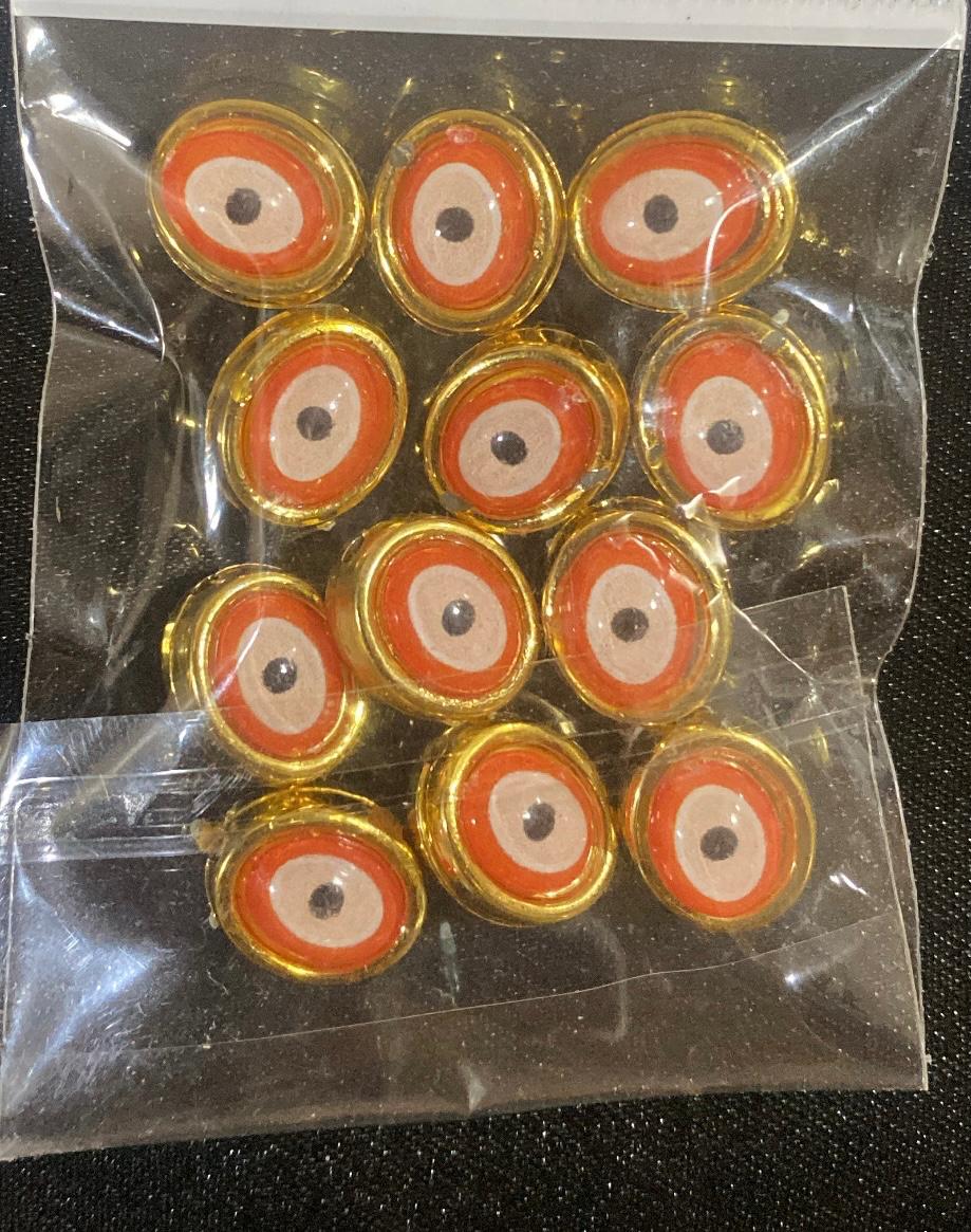 Orange Evil Charms