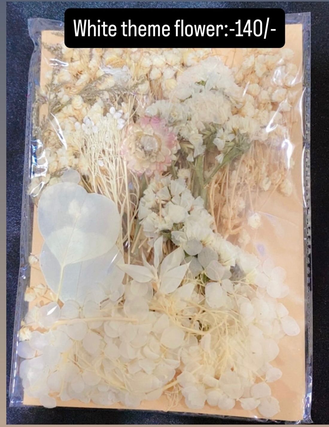 White Theme Flower