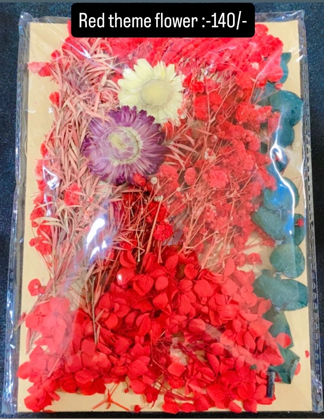 Red Theme Flower