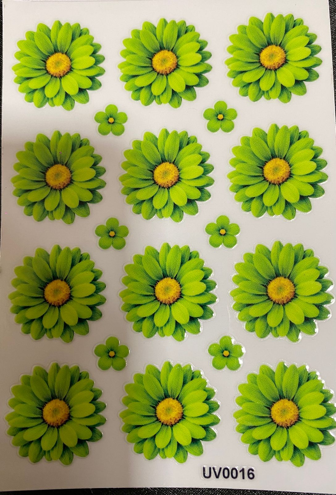 UV0016 Sticker Sheet