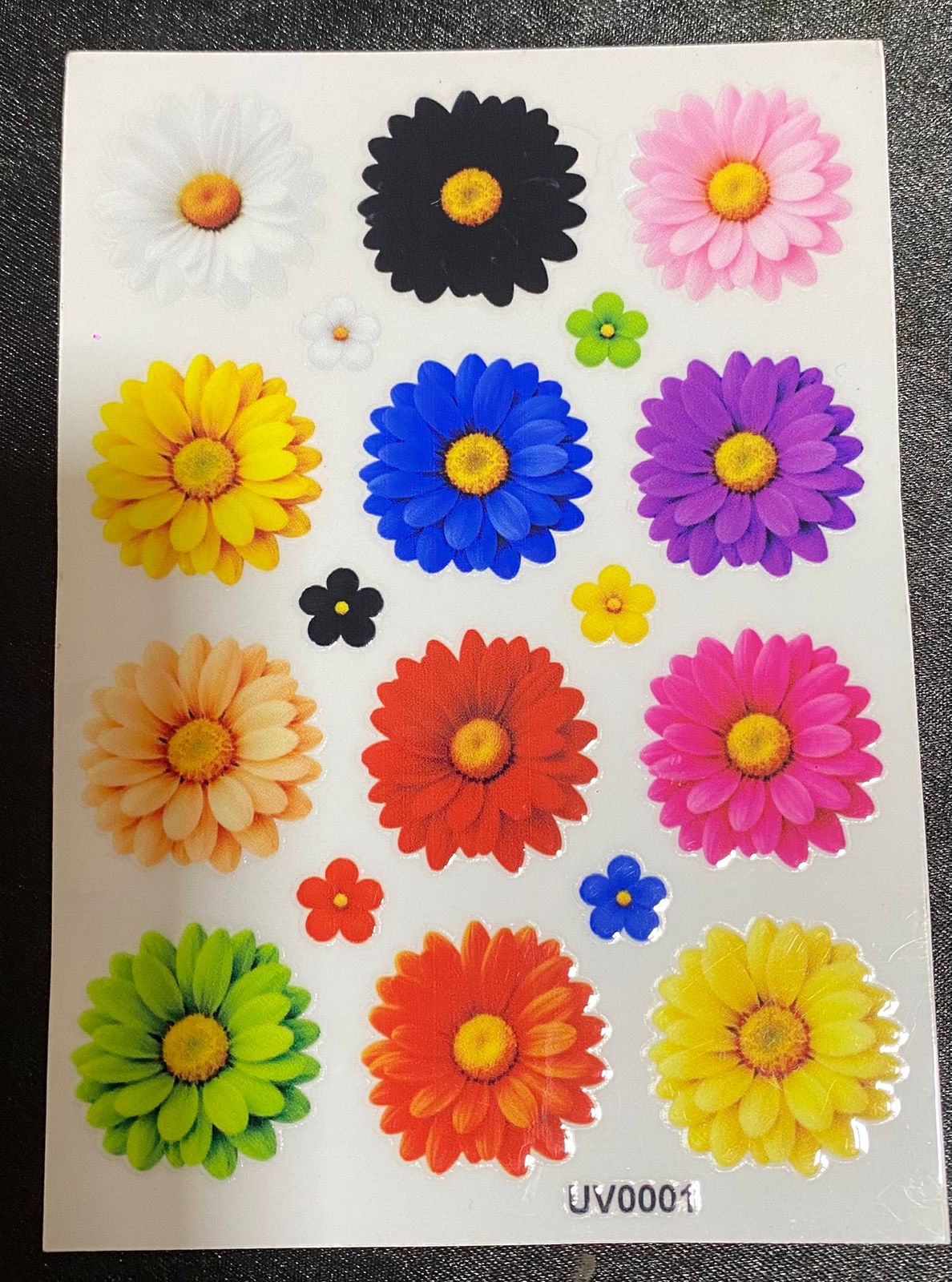 UV0001 Sticker sheet