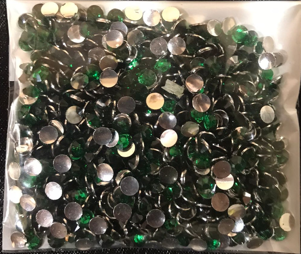 Bottle Green Rhinestone