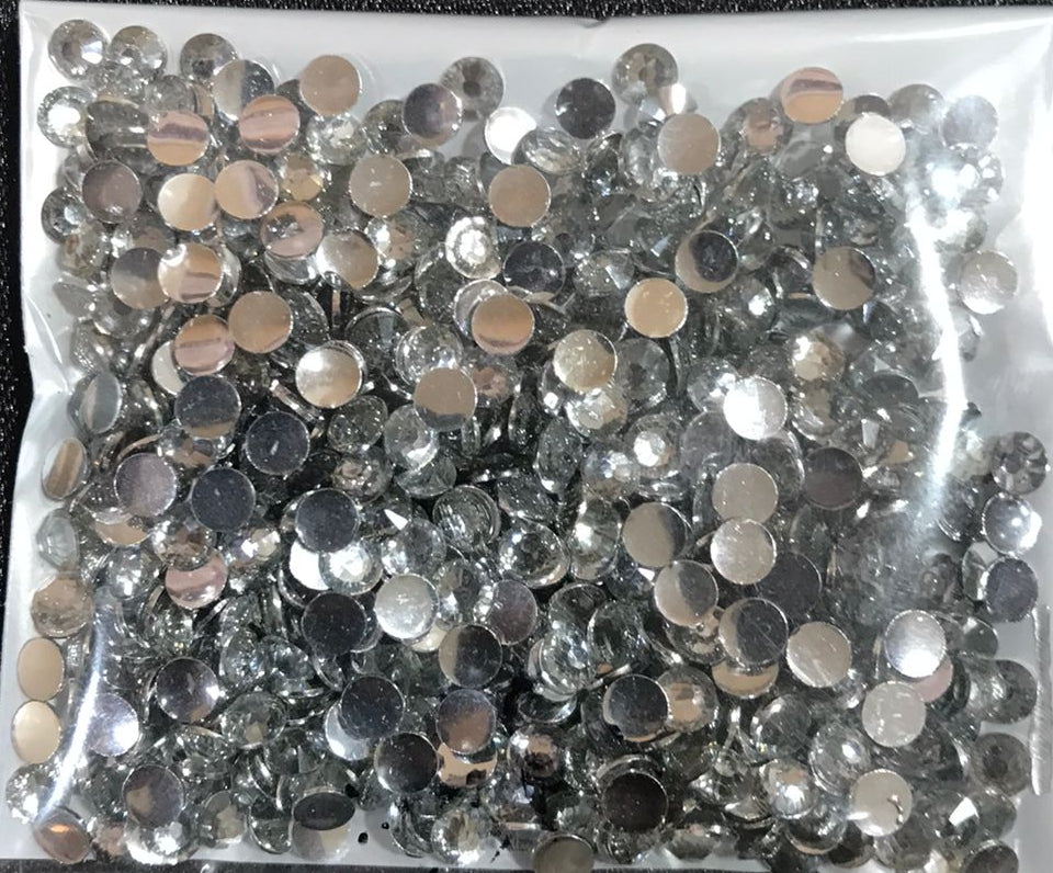 Silver Rhinestone