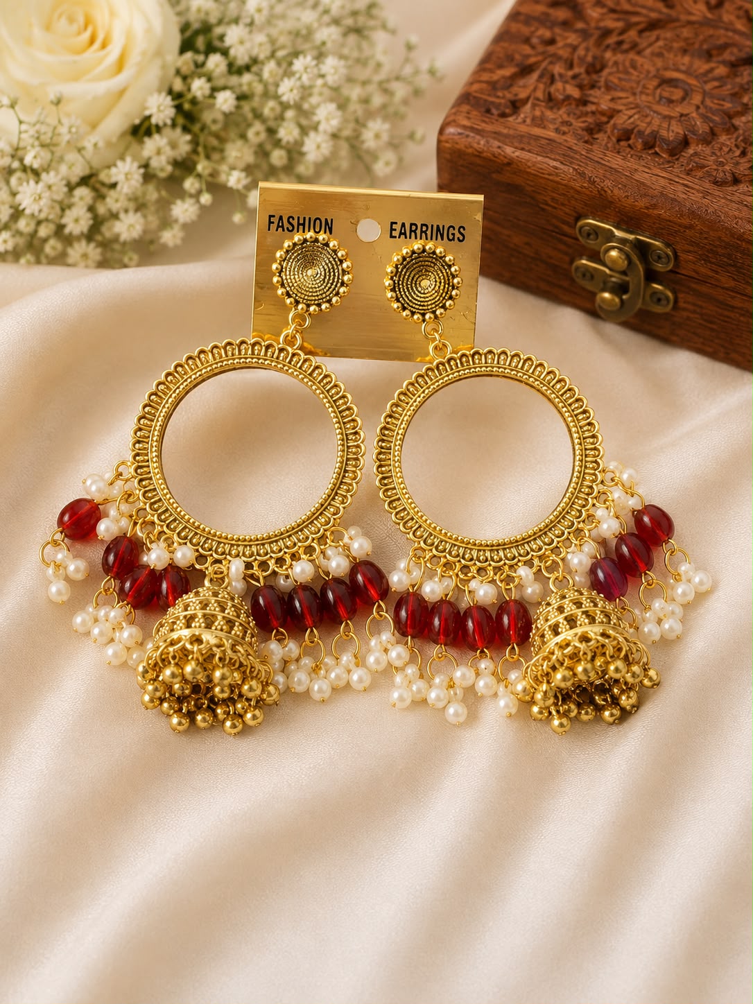 1 Latkan heavy jhumka