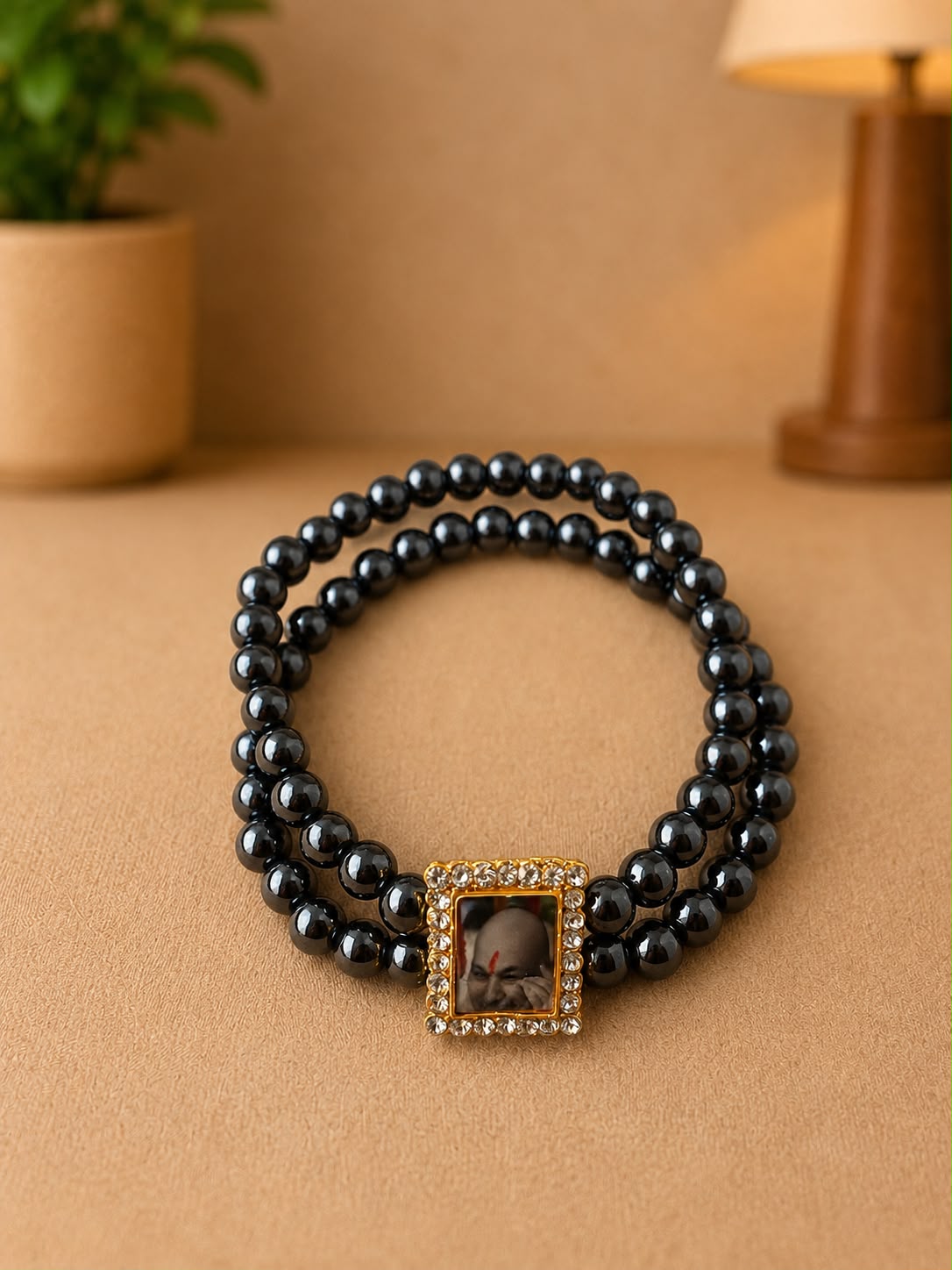 GURUJI DOUBLE MOTI BRACELET