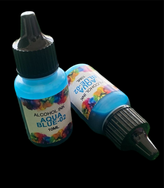 Aqua Blue Ink