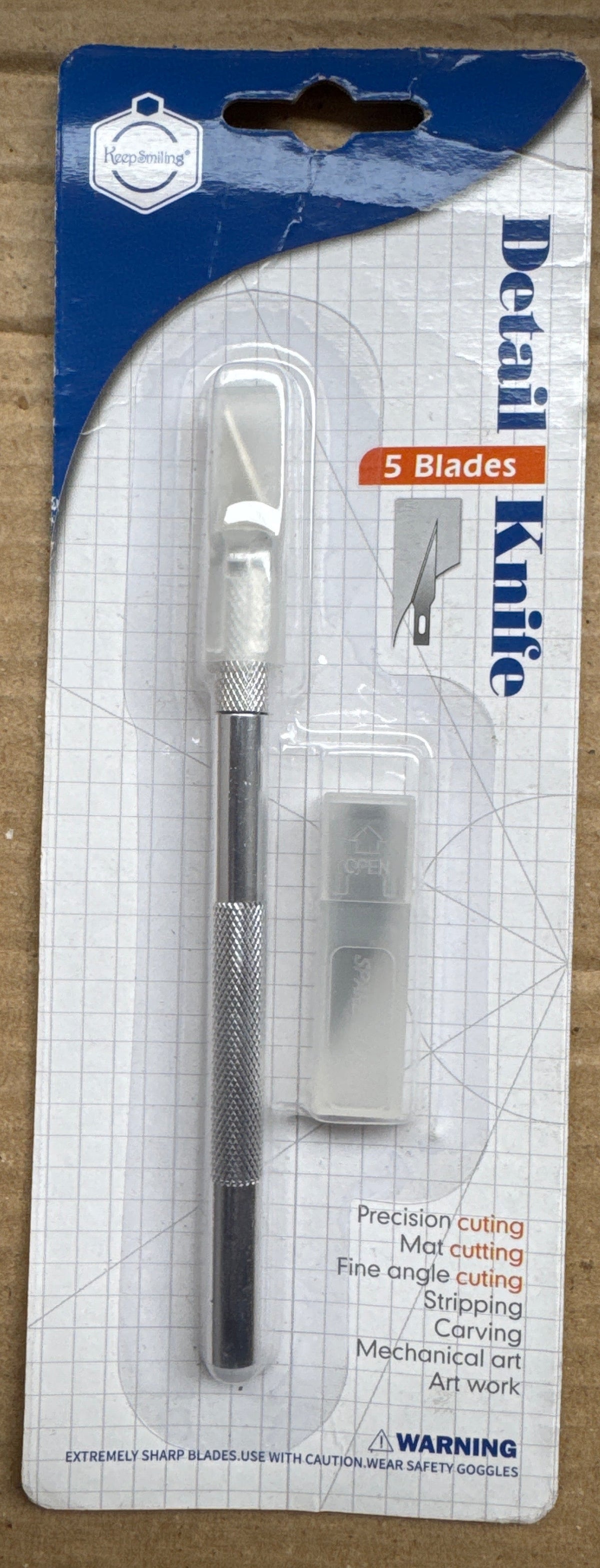 Craft Knife ( with 5 Blades )