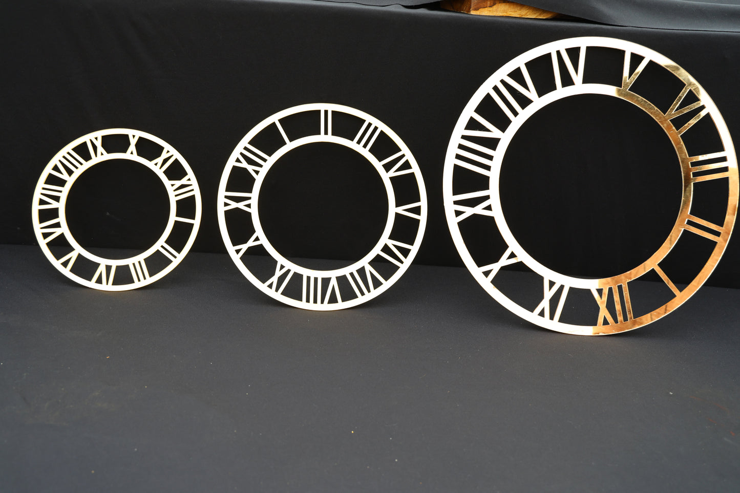 Set of 3 Roman Ring / Clock RIng