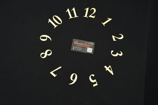 1' Full Numeric Number Set (Golden)