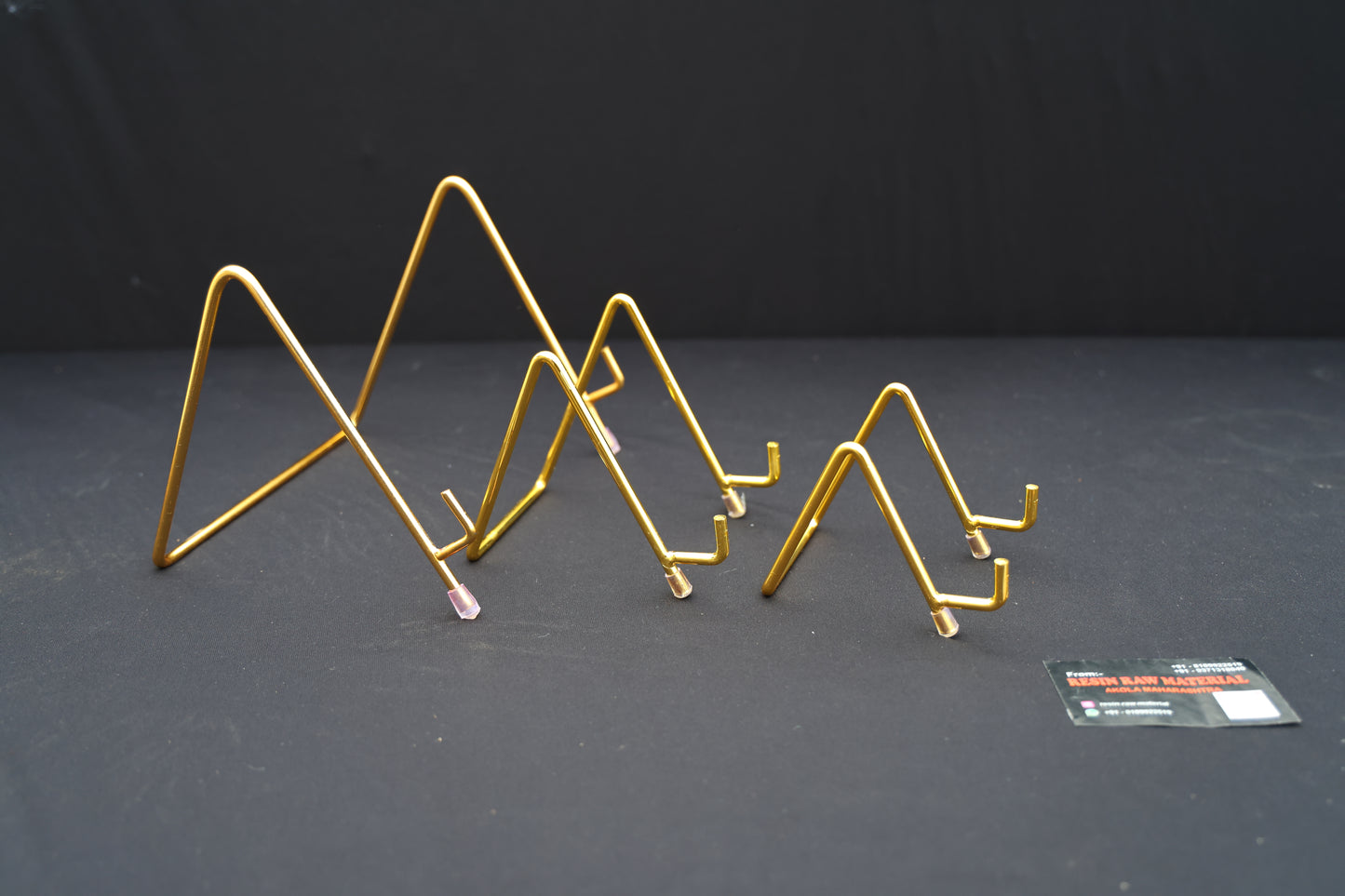 4"metal plain stand
