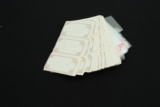 Earring Cards set