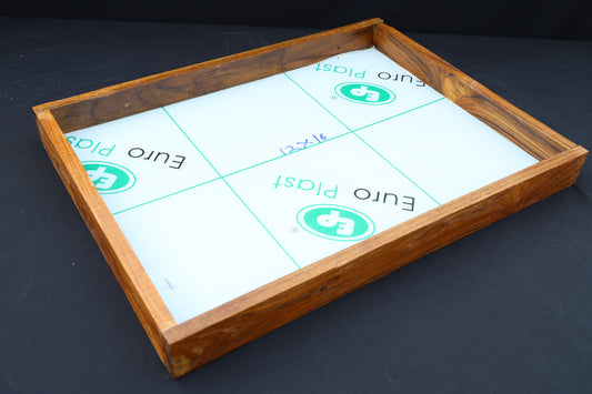 24x24 Sagwan Varmala frame