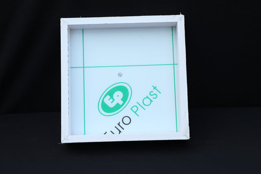 8x8 White Varmala Frame
