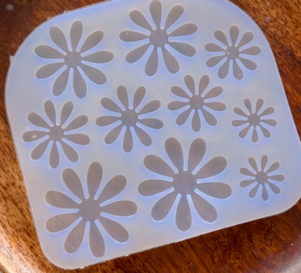 10 in 1 3D Flower mould