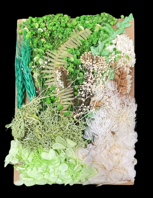 Green Theme Flower