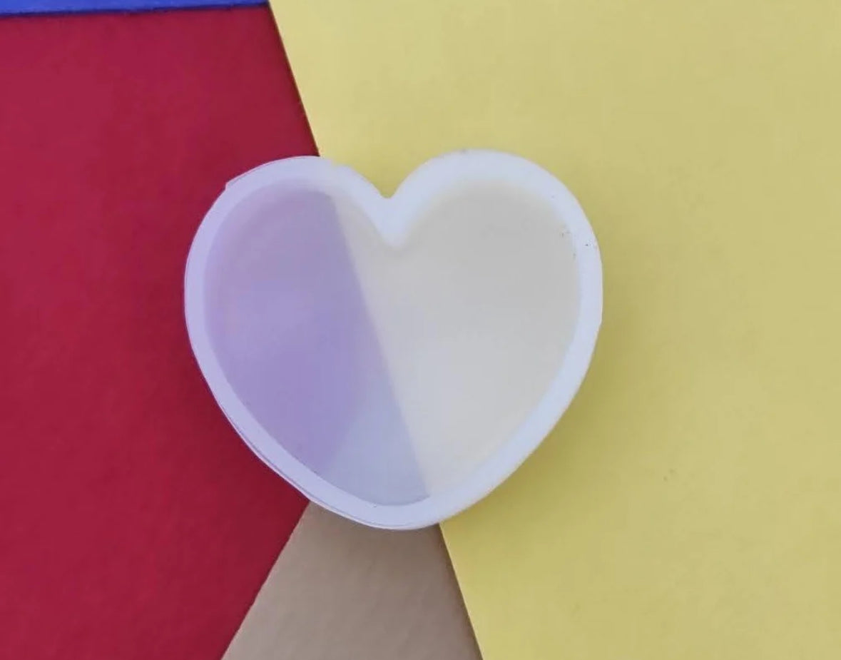 1”heart mould