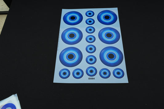 Evil Eye Sticker Sheet ( 2 )