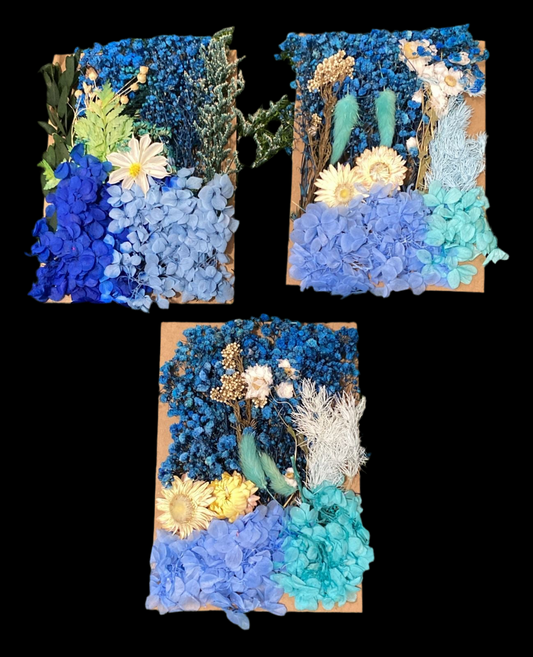 Blue Theme Flower