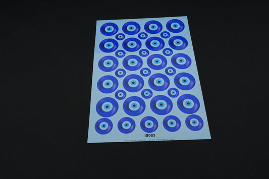 Evil Eye Sticker Sheet ( 3 )
