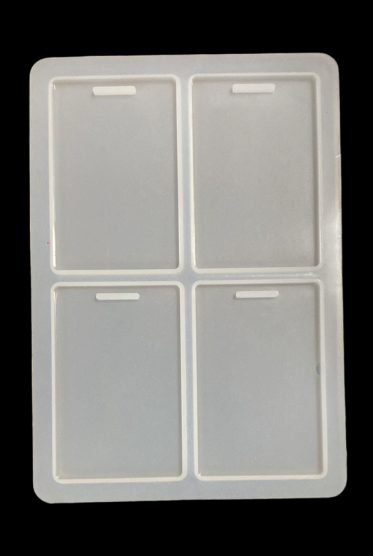 Rectangle ID card mould