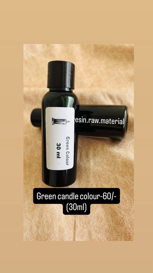 Green Candle Colour
