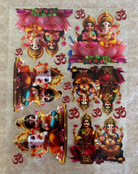 UV Sticker Sheet - 4 (A6 Size)