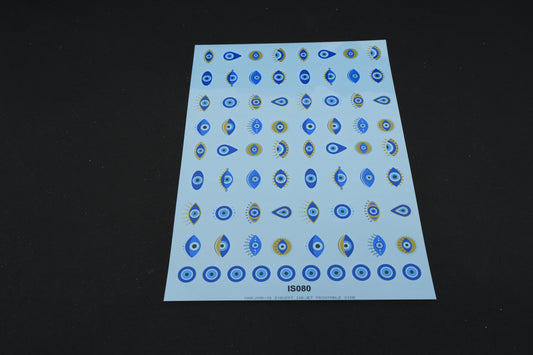 Evil Eye Sticker Sheet ( 4 )